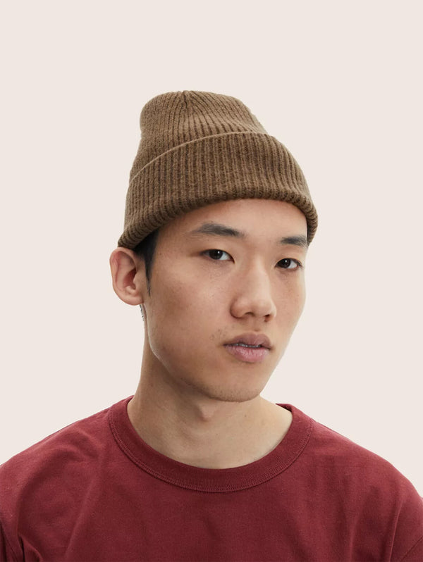 Classic Angora Beanie - Walnut-LE BONNET-Over the Rainbow