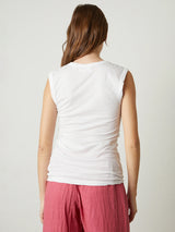 Estina Fitted Tank-Velvet-Over the Rainbow