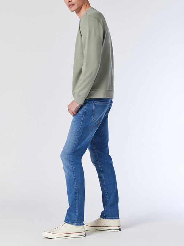 Jake Mid Brushed Athletic Jean - Blue-Mavi-Over the Rainbow