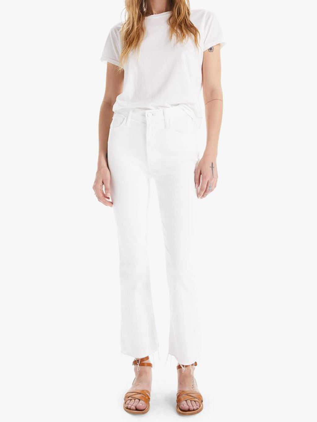 Ankle fray skinny jeans clearance