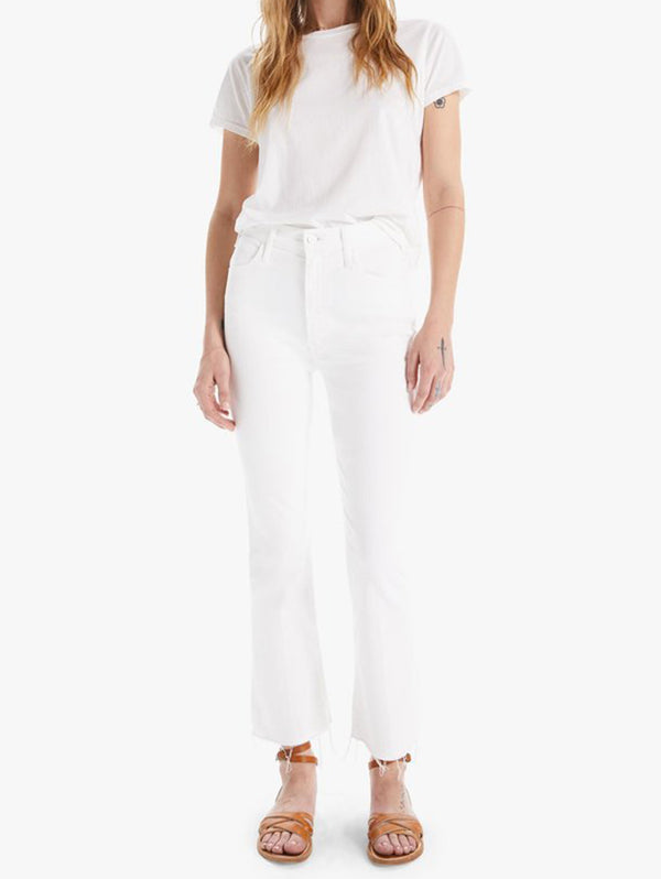 The Hustler Ankle Fray Bootcut Jean - Fairest Of Them All-Mother-Over the Rainbow