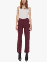 Tripper Ankle Fray Jean - Burgundy-Mother-Over the Rainbow