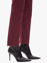 Tripper Ankle Fray Jean - Burgundy-Mother-Over the Rainbow