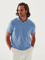 Iconic Open Polo T-Shirt-Patrick Assaraf-Over the Rainbow