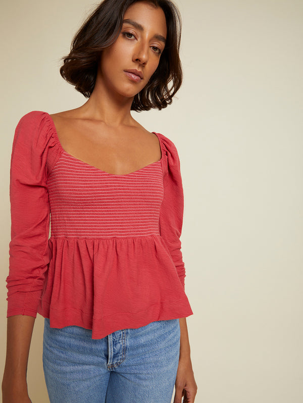 Zoie Baby Doll Top-NATION-Over the Rainbow