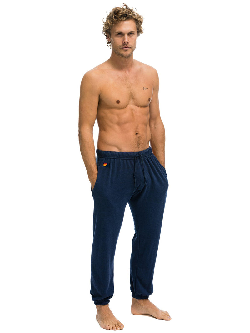 5 Stripe Sweatpant - Navy2-AVIATOR NATION-Over the Rainbow