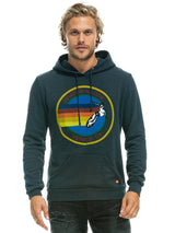 Aviator Nation Logo Pullover Hoodie - Charcoal-AVIATOR NATION-Over the Rainbow