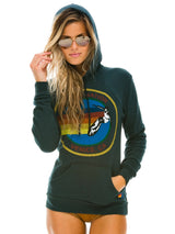 Aviator Nation Logo Pullover Hoodie - Charcoal-AVIATOR NATION-Over the Rainbow