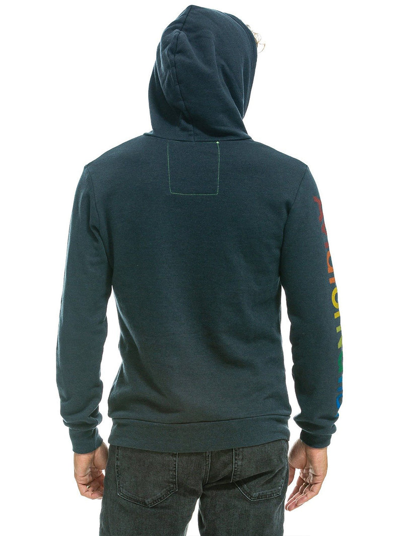 Aviator Nation Logo Pullover Hoodie - Charcoal-AVIATOR NATION-Over the Rainbow