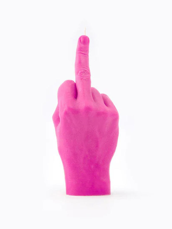 F*ck You Candle Hand - Pink-54 CELSIUS-Over the Rainbow