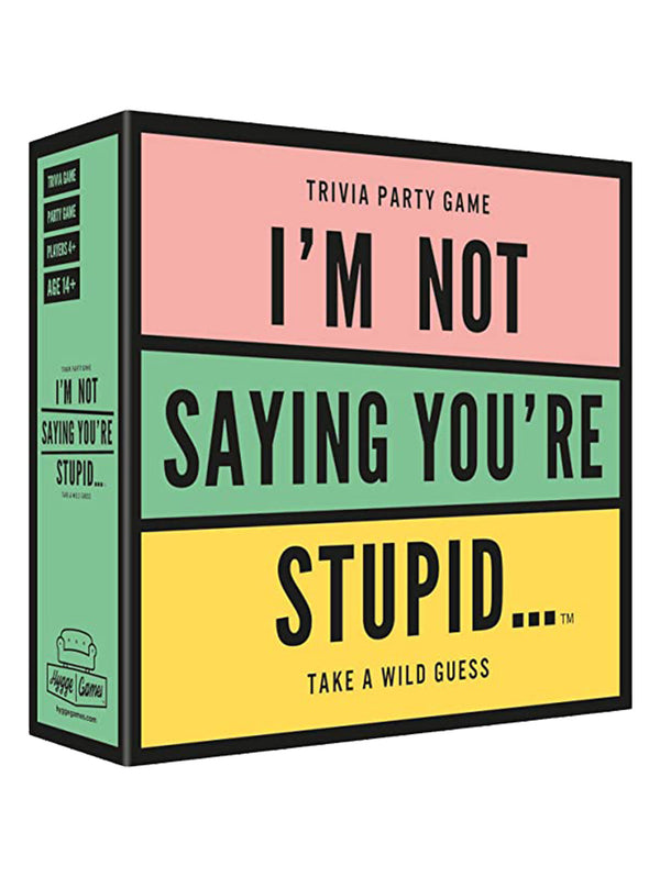 Board Game - I'm Not Saying You're Stupid-HYGGE GAMES-Over the Rainbow