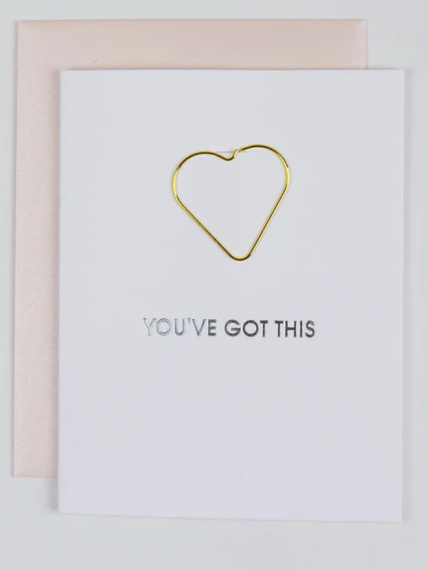 Paperclip Letterpress Cards-CHEZ GAGNE LETTERPRESS-Over the Rainbow