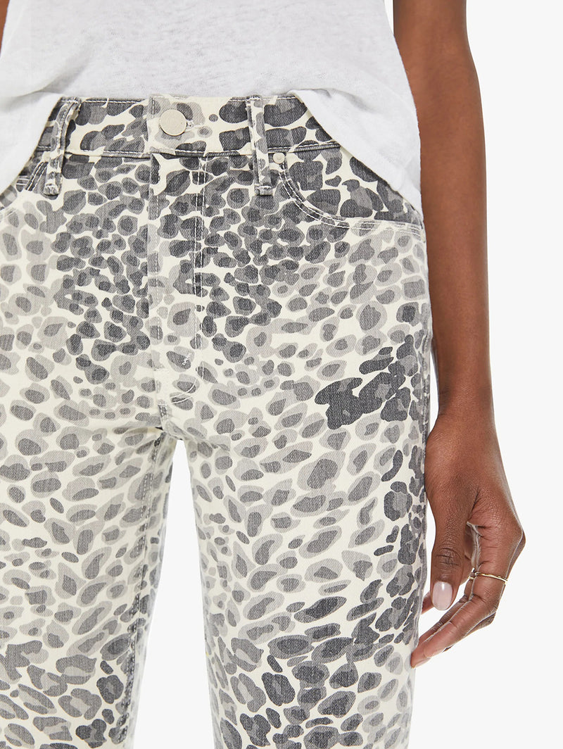 Mid Rise Dazzler Ankle Jean - Snow Leopard-Mother-Over the Rainbow