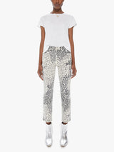 Mid Rise Dazzler Ankle Jean - Snow Leopard-Mother-Over the Rainbow