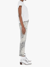Mid Rise Dazzler Ankle Jean - Snow Leopard-Mother-Over the Rainbow