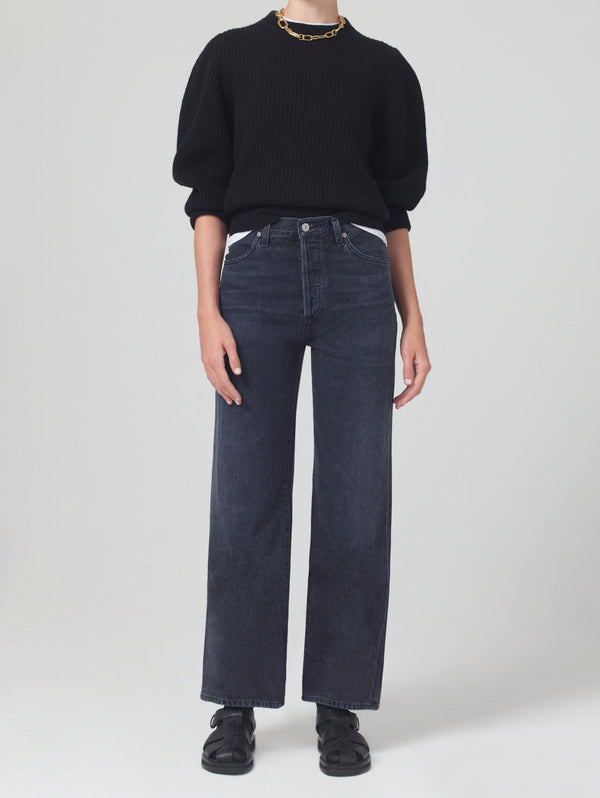 Annina Long Trouser Jean - Fade to Black-Citizens of Humanity-Over the Rainbow