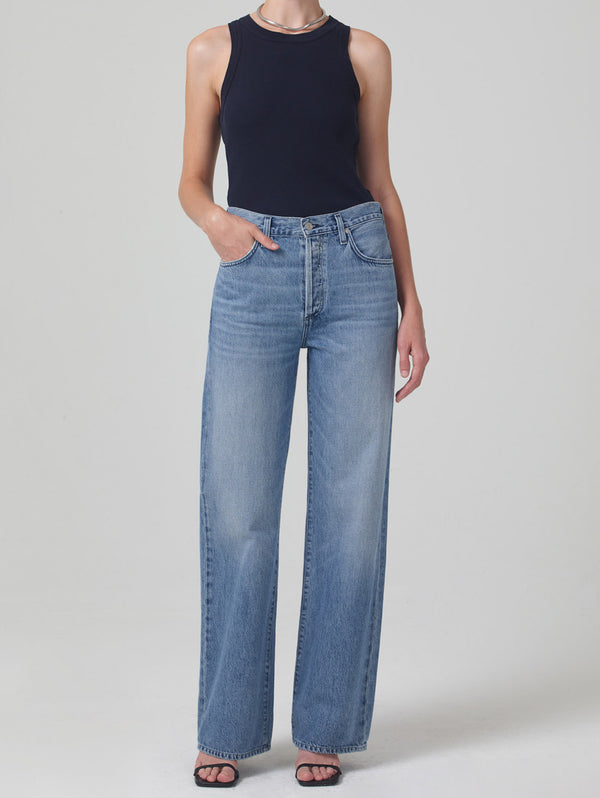 Annina Long Trouser Jean - Light Catcher-Citizens of Humanity-Over the Rainbow