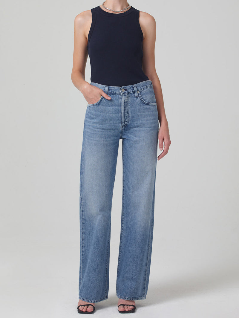 Annina Long Trouser Jean - Light Catcher-Citizens of Humanity-Over the Rainbow