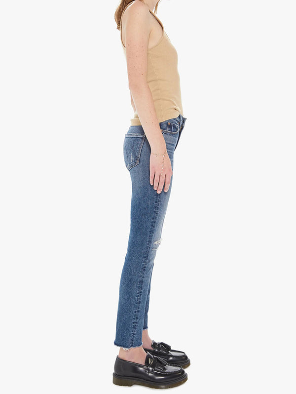 Mid Rise Dazzler Ankle Jean - Going In Circles-Mother-Over the Rainbow