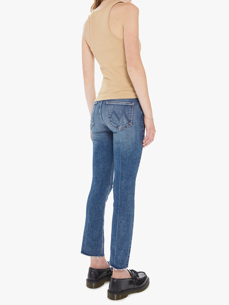 Mid Rise Dazzler Ankle Jean - Going In Circles-Mother-Over the Rainbow