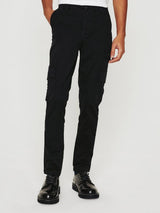Wells Cargo Pant - Pure Black-AG Jeans-Over the Rainbow