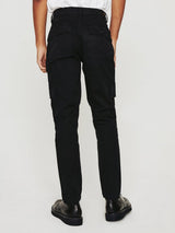 Wells Cargo Pant - Pure Black-AG Jeans-Over the Rainbow
