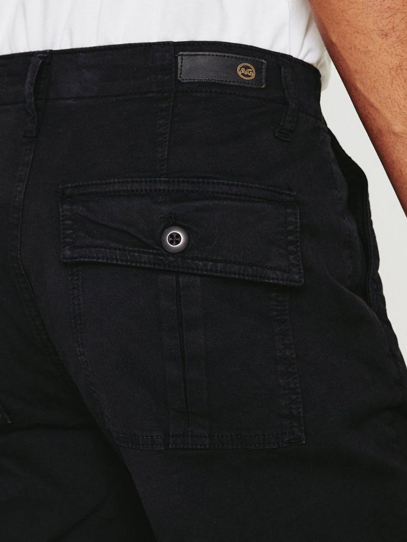Wells Cargo Pant - Pure Black-AG Jeans-Over the Rainbow