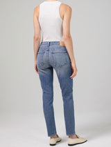 Inga Low Slim Straight Jean - Lillet-Citizens of Humanity-Over the Rainbow