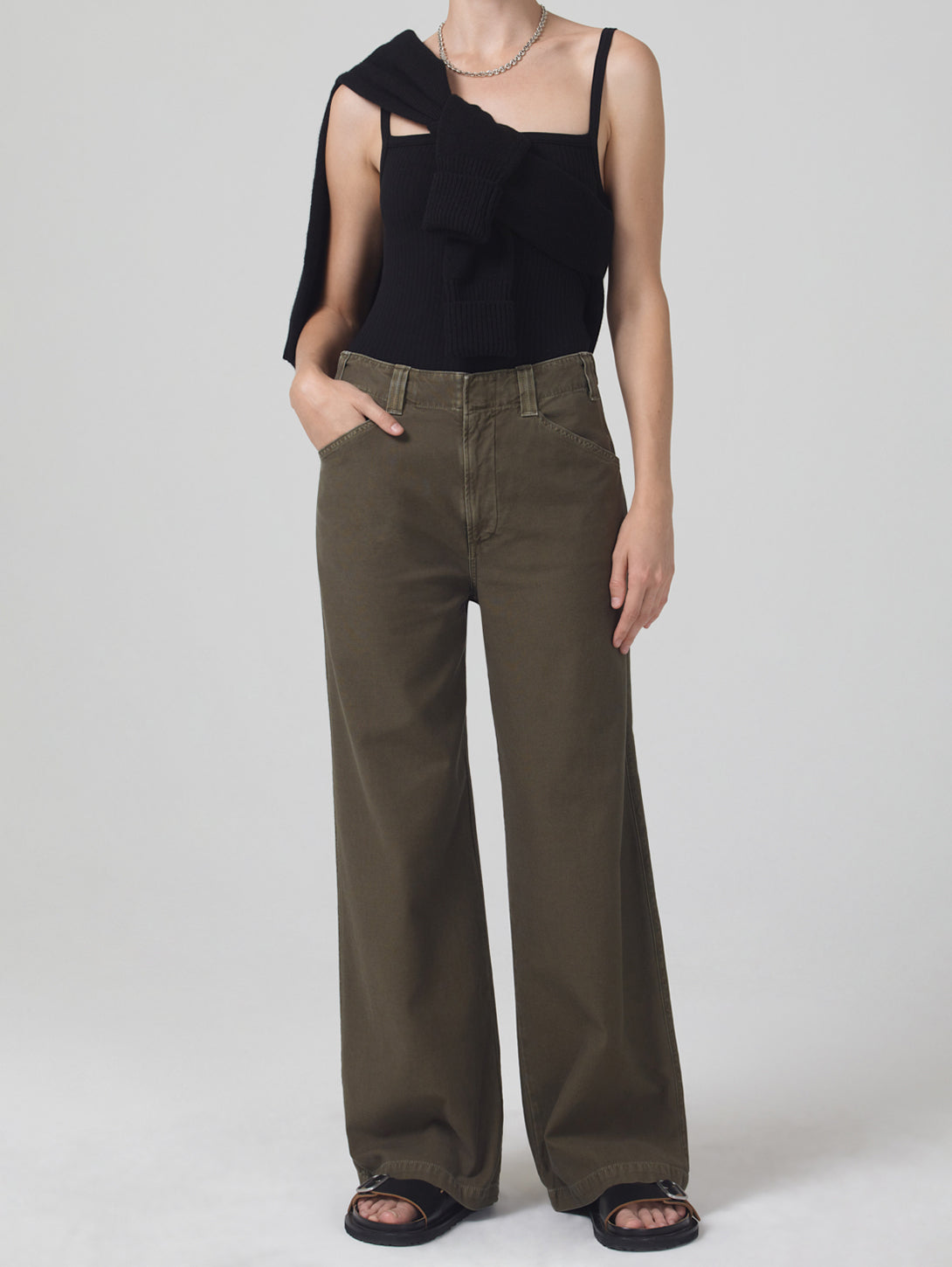 CITIZENS OF HUMANITY | Paloma Utility Pant - Tea Leaf | Over the ...
