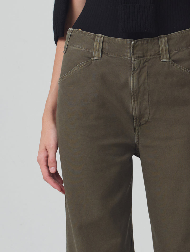 Paloma Utility Trouser - Tea Leaf-Citizens of Humanity-Over the Rainbow