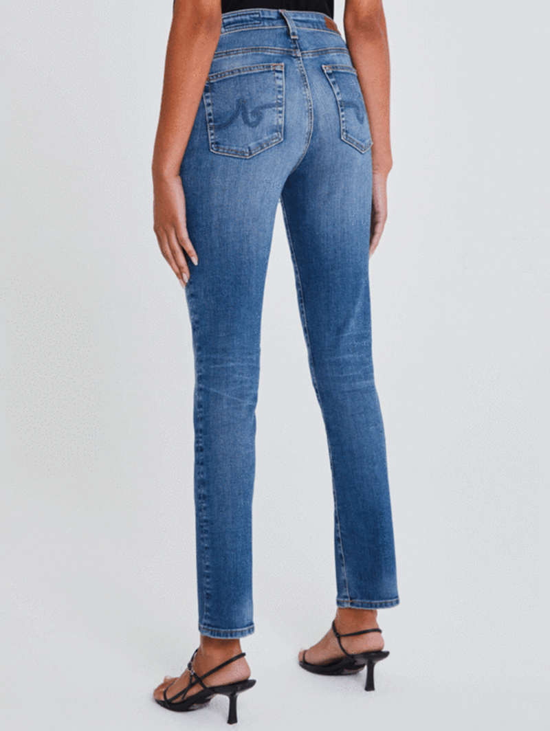 Mari High Rise Straight Jean - 15 Yr Shoreline-AG Jeans-Over the Rainbow