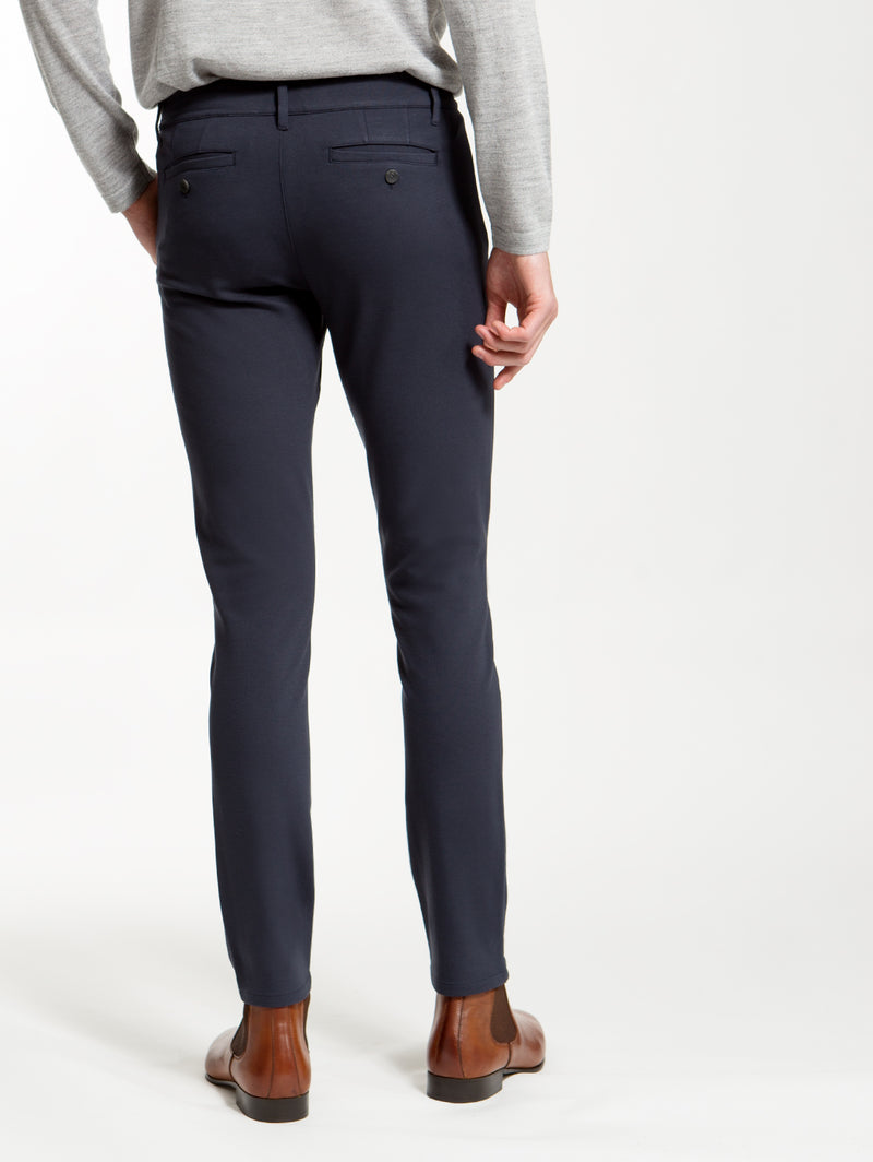 Stafford Slim Pant - Deep Anchor-Paige-Over the Rainbow
