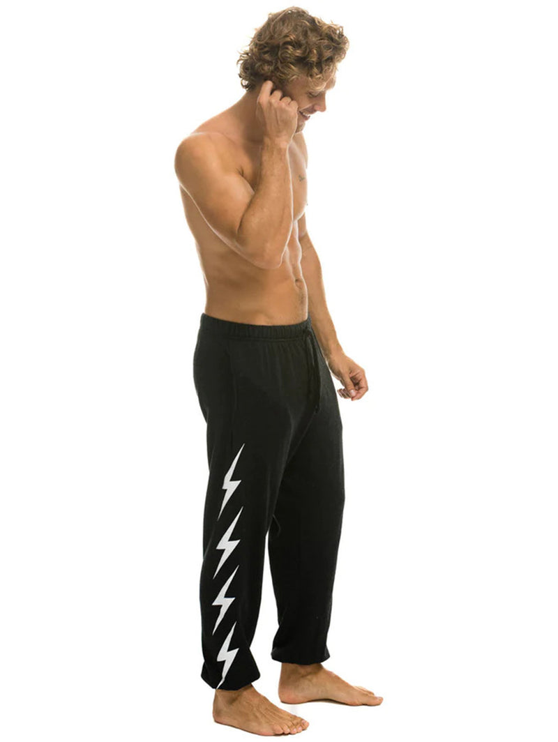 Bolt 4 Sweatpant - Black-AVIATOR NATION-Over the Rainbow