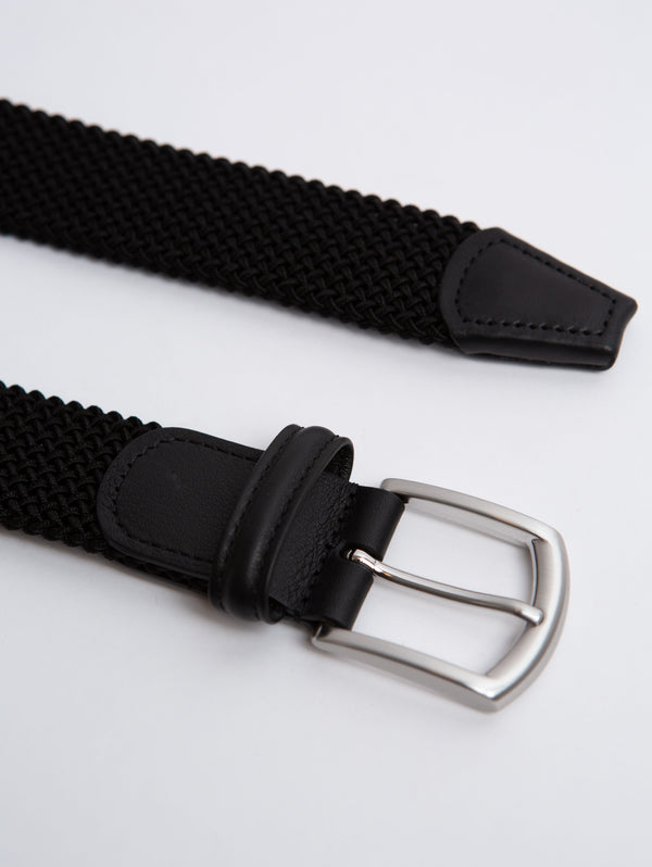 Stretch Tube Belt - Black-Anderson's-Over the Rainbow