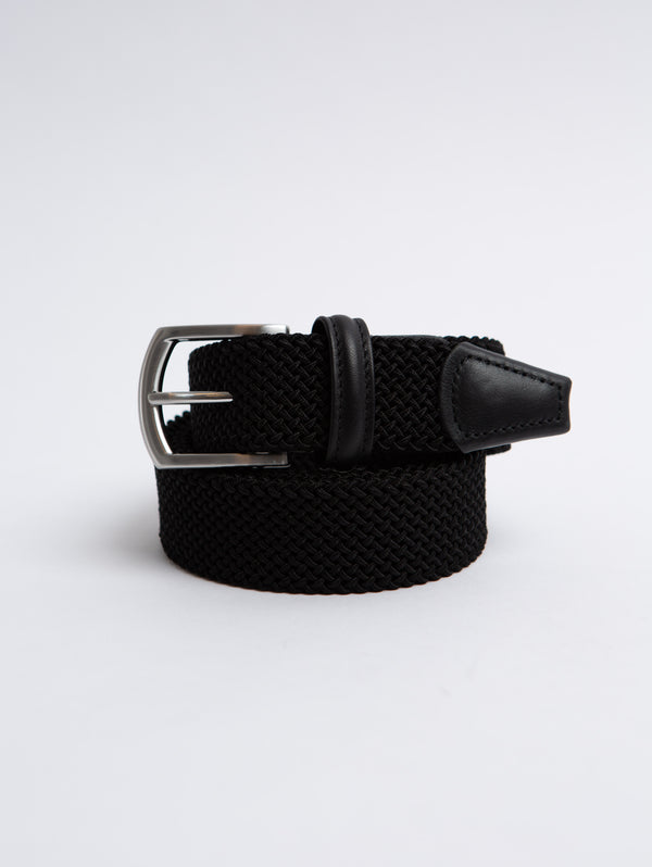 Stretch Tube Belt - Black-Anderson's-Over the Rainbow