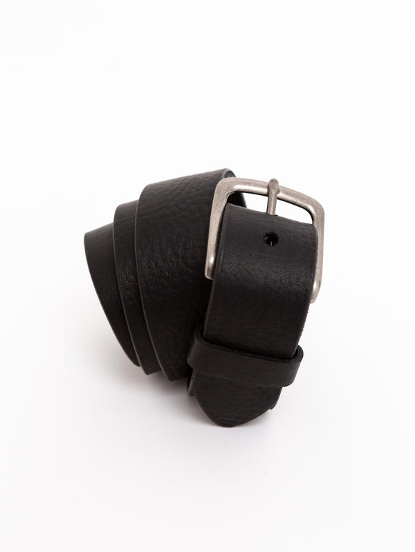 Duccio Sasquatch Belt - Black/Silver-Brave Leather-Over the Rainbow
