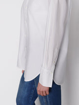 The Oversized Shirt - Blanc-FRAME-Over the Rainbow