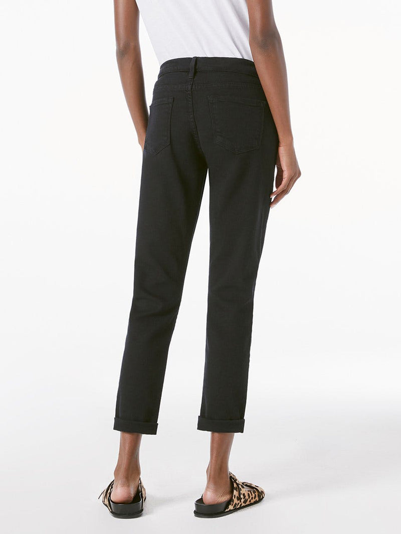 Le Garcon Girlfriend Jean - Noir-FRAME-Over the Rainbow