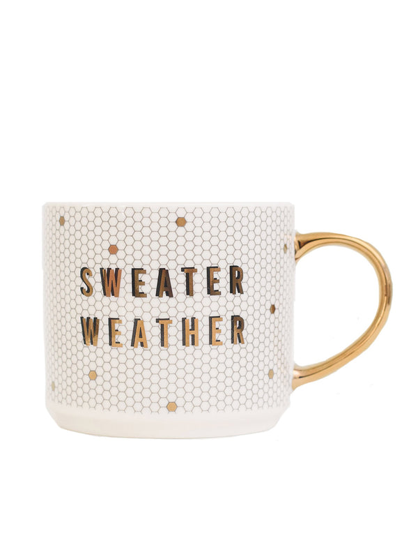 Tile Coffee Mug-SWEET WATER DECOR-Over the Rainbow