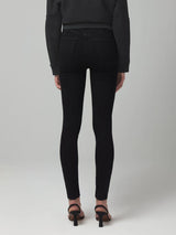 Chrissy High Skinny Jean - Plush Black-Citizens of Humanity-Over the Rainbow