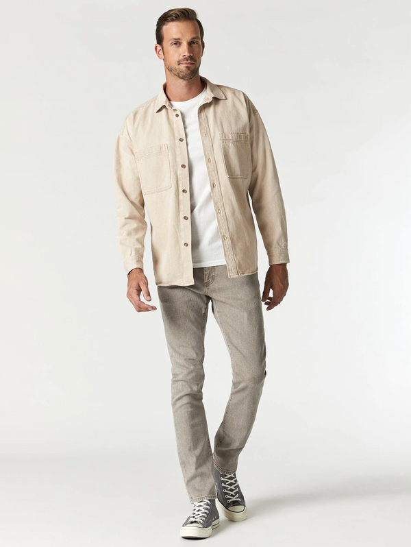 Stefan Shirt Jacket - Beige Natural-Mavi-Over the Rainbow