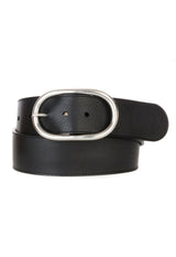 Fia Leather Belt - Black + Tan-Brave Leather-Over the Rainbow