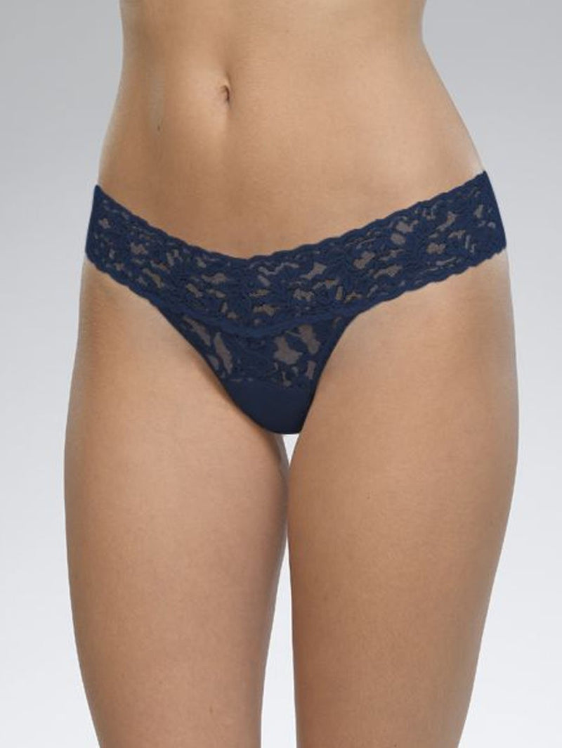 Signature Lace Low Rise Thong - Primary Colours-Hanky Panky-Over the Rainbow