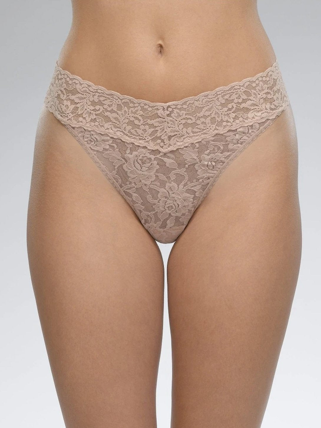 Signature Lace Original Rise Thong - Primary Colours-Hanky Panky-Over the Rainbow