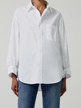Kayla Shirt - White-Citizens of Humanity-Over the Rainbow