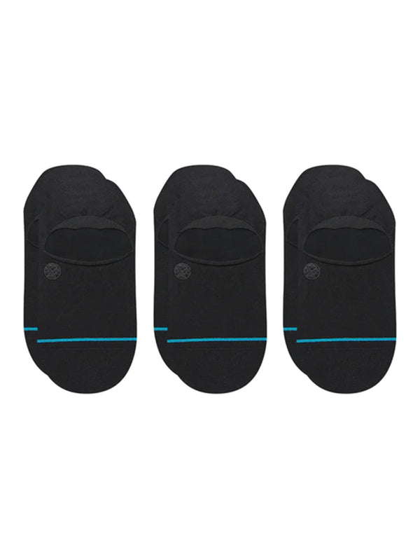 Icon No Show Sock 3 Pack - Black-Stance-Over the Rainbow