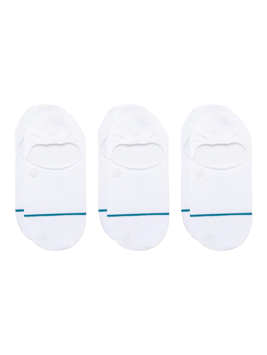 Icon No Show Sock 3 Pack - White-Stance-Over the Rainbow