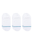 Icon No Show Sock 3 Pack - White-Stance-Over the Rainbow