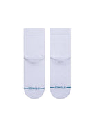 Icon Quarter Sock - White-Stance-Over the Rainbow
