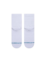 Icon Quarter Sock - White-Stance-Over the Rainbow